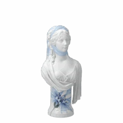 Büste KÖNIGIN LUISE, Sockel Glasiert