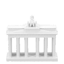 Plastik BRANDENBURGER TOR