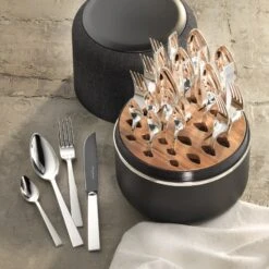 THE BOX Riva 925 Grillset FROZEN BLACK 24 Tlg. ROBBE BERKING